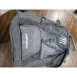 Marucci Baseball Or Softball Backpack Gray Bag